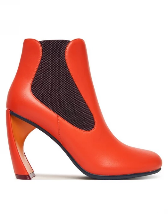 Obrázek produktu United Nude Polokozačky Zuma Flow Hi 1095492416 Oranžová