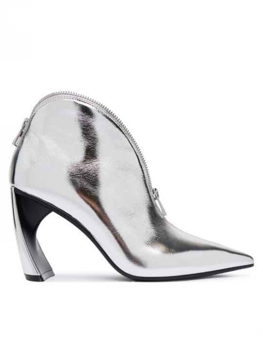 Obrázek produktu United Nude Polokozačky Zuma Stacy Hi 1094614116 Stříbrná