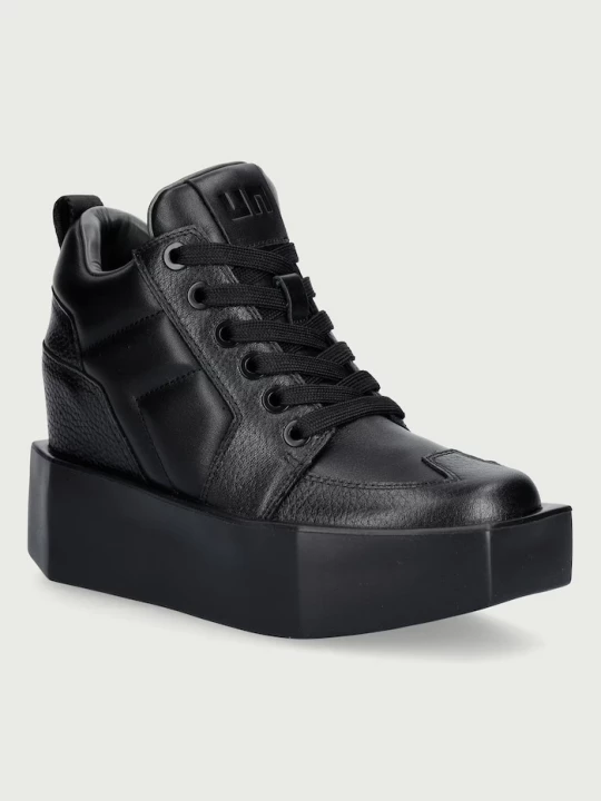 Obrázek produktu United Nude Stone Court Mid sneakers boty dámské kožené černá
