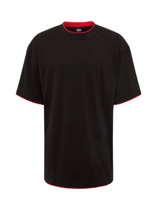 Obrázek produktu Urban Classics Big & Tall Tričko  červená / černá