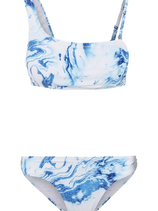 Obrázek produktu Urban Classics Bikiny  modrá / světlemodrá / bílá