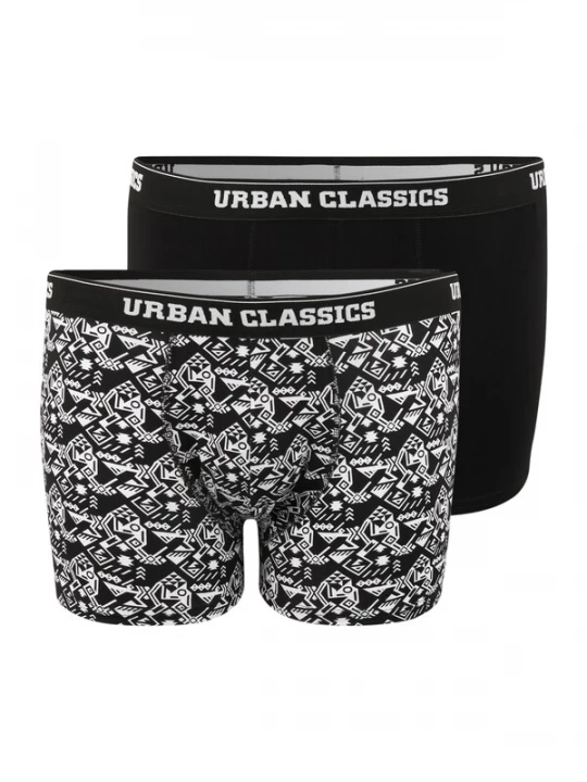 Obrázek produktu Urban Classics Boxerky černá / bílá