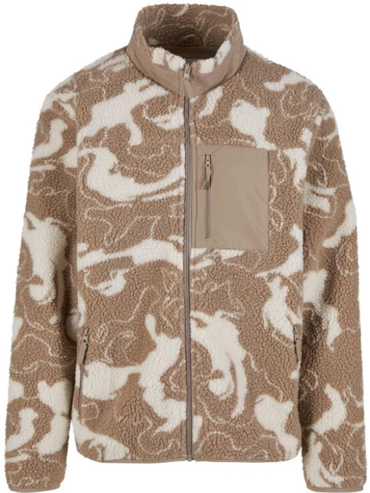 Obrázek produktu Urban Classics Fleecová mikina brokátová / offwhite