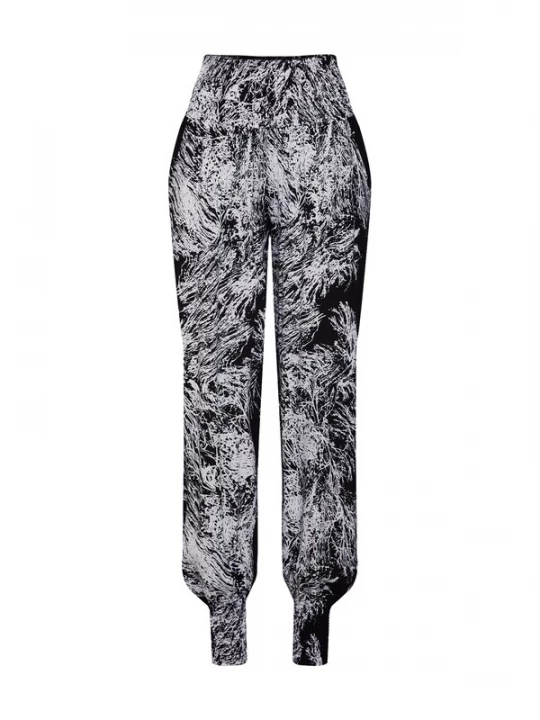 Obrázek produktu Urban Classics Kalhoty černá / bílá