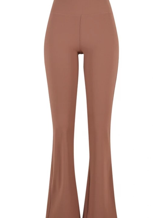 Obrázek produktu Urban Classics Legíny ' Ladies Flared Leggings Rib ' světle hnědá
