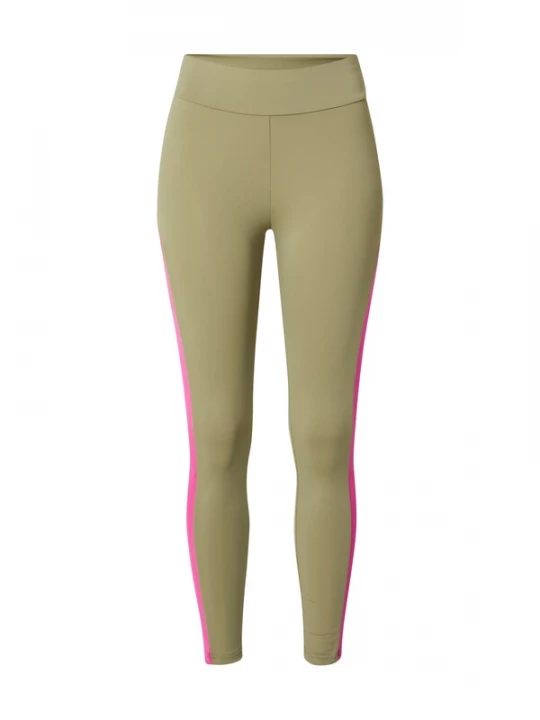 Obrázek produktu Urban Classics Legíny  khaki / svítivě růžová