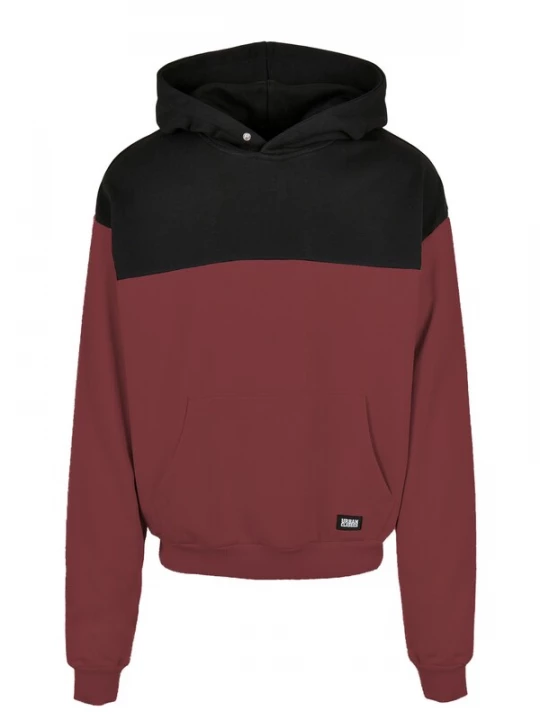 Obrázek produktu Urban Classics Mikina vínově červená / černá