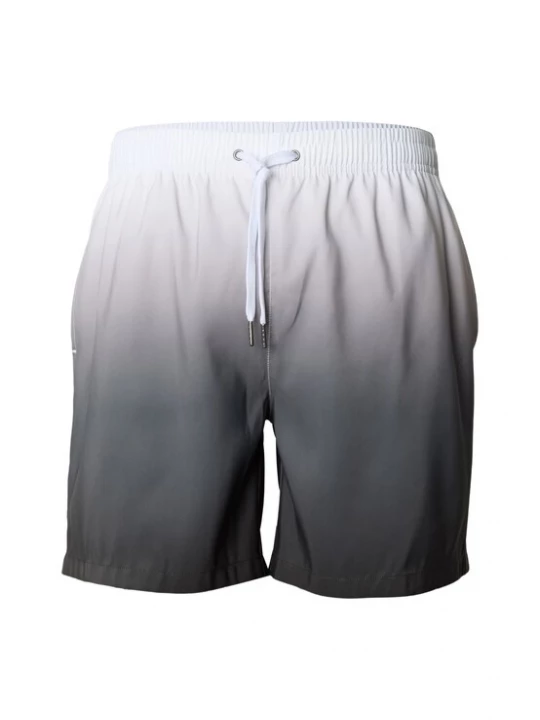 Obrázek produktu Urban Classics Plavecké šortky šedá / bílá