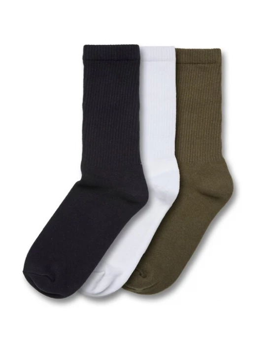 Obrázek produktu Urban Classics Ponožky khaki / černá / bílá