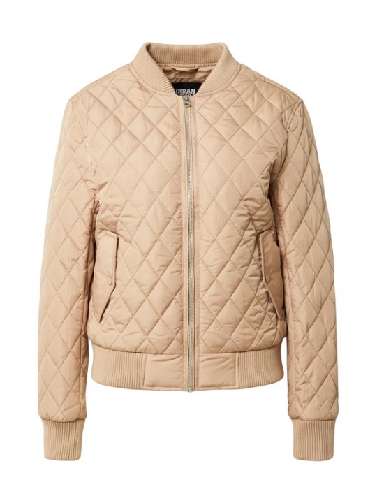 Obrázek produktu Urban Classics Přechodná bunda 'Diamond Quilt'  béžová