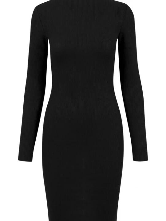 Obrázek produktu Urban Classics Šaty ' Ladies Rib Dress ' černá