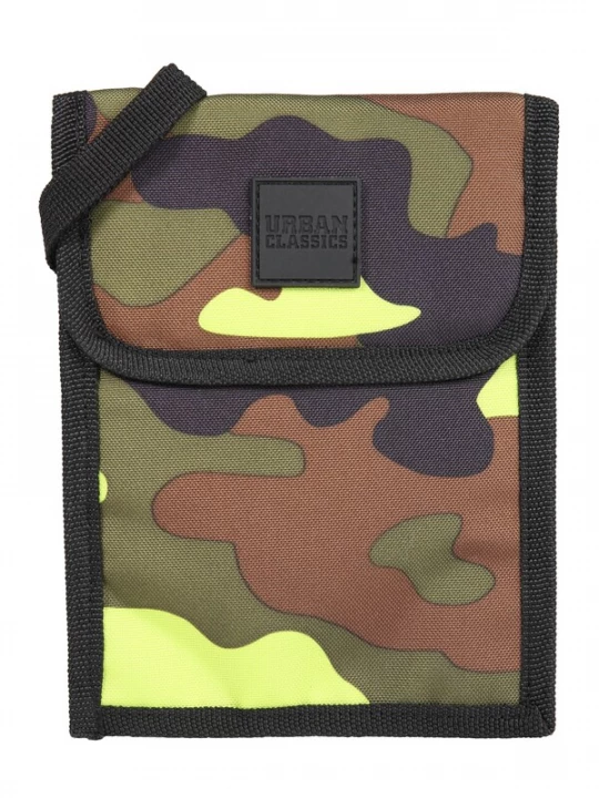 Obrázek produktu Urban Classics Taška přes rameno 'Oxford'  námořnická modř / hnědá / žlutá / khaki
