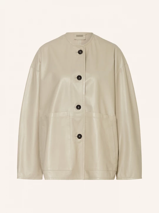 Obrázek produktu Utzon Kožená Bunda Jacke Jia khaki