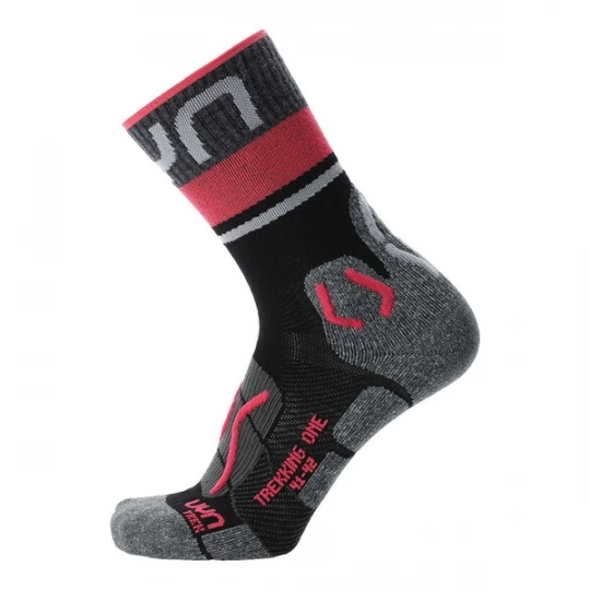 Obrázek produktu Uyn Sportovní ponožky  šedá / červená / bílá
