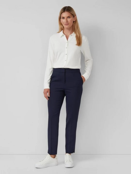 Obrázek produktu Úzký střih: elegantní kalhoty v délce 7 / 8 s.Oliver modrá