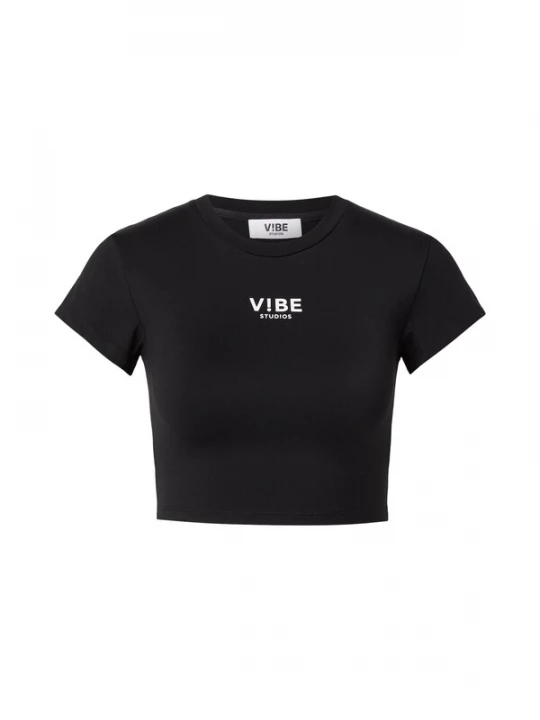Obrázek produktu V!BE STUD!OS Tričko černá / bílá