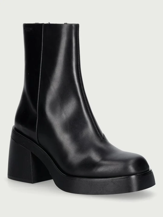 Obrázek produktu Vagabond Shoemakers kotníkové boty na sloupku dámské kožené černá