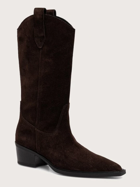 Obrázek produktu Vagabond Shoemakers kovbojské boty dámské semišové KELSEY hnědá