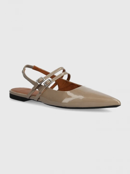 Obrázek produktu Vagabond Shoemakers Kožené baleríny Vagabond Shoemakers HERMINE béžová