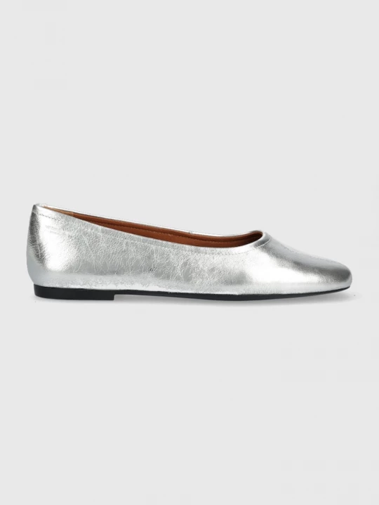 Obrázek produktu Vagabond Shoemakers Kožené baleríny Vagabond Shoemakers Jolin stříbrná