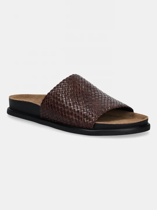 Obrázek produktu Vagabond Shoemakers Kožené pantofle Vagabond Shoemakers EFFIE hnědá
