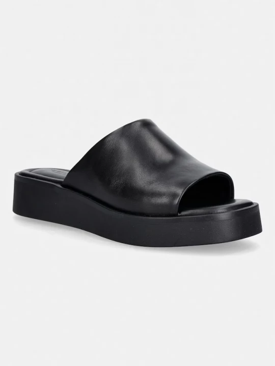Obrázek produktu Vagabond Shoemakers pantofle na platformě dámské kožené DANYA černá