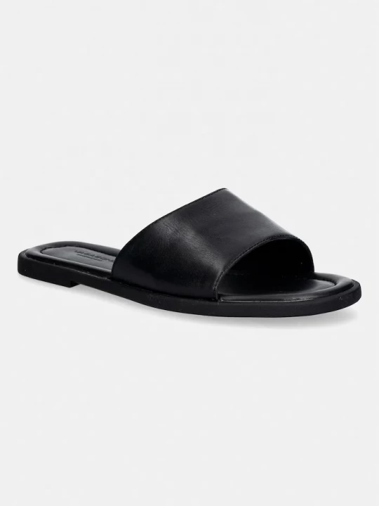 Obrázek produktu Vagabond Shoemakers pantofle na plochém podpatku dámské kožené ZAIDA černá
