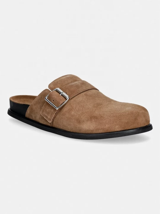 Obrázek produktu Vagabond Shoemakers pantofle nazouváky dámské semišové EFFIE hnědá