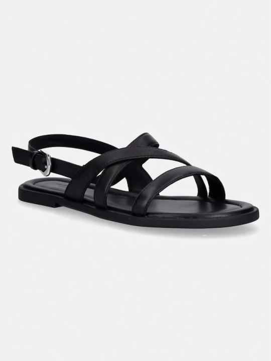 Obrázek produktu Vagabond Shoemakers sandály na plochém podpatku dámské kožené ZAIDA černá