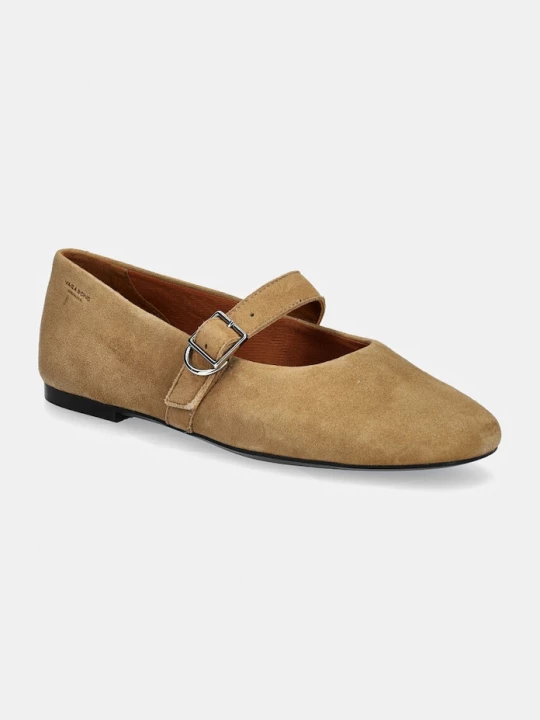 Obrázek produktu Vagabond Shoemakers Semišové baleríny Vagabond Shoemakers JOLIN béžová