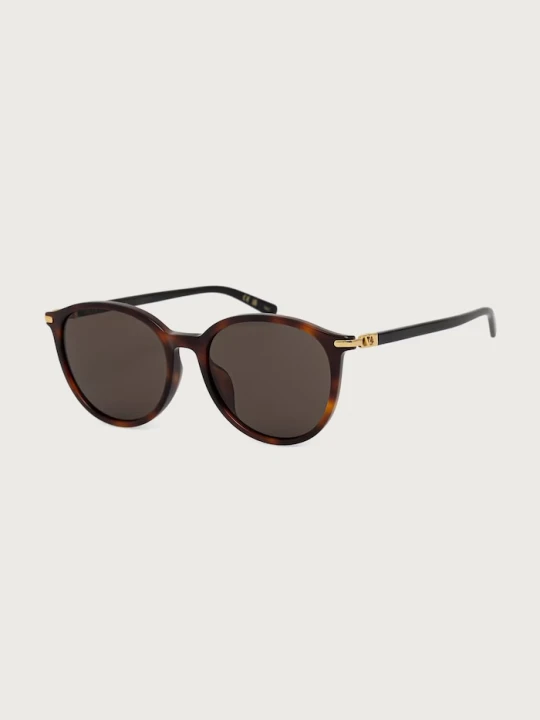 Obrázek produktu Valentino Eyewear kulaté sluneční brýle dámské hnědá