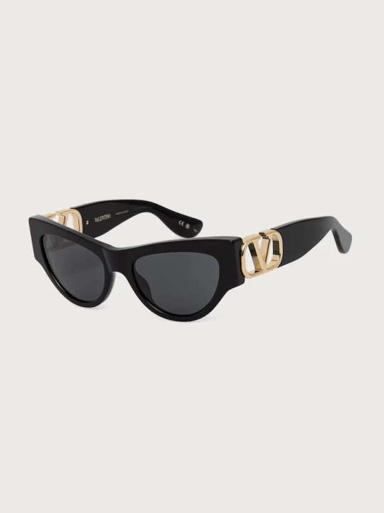 Obrázek produktu Valentino Eyewear sluneční brýle „kočičí oči“ dámské černá