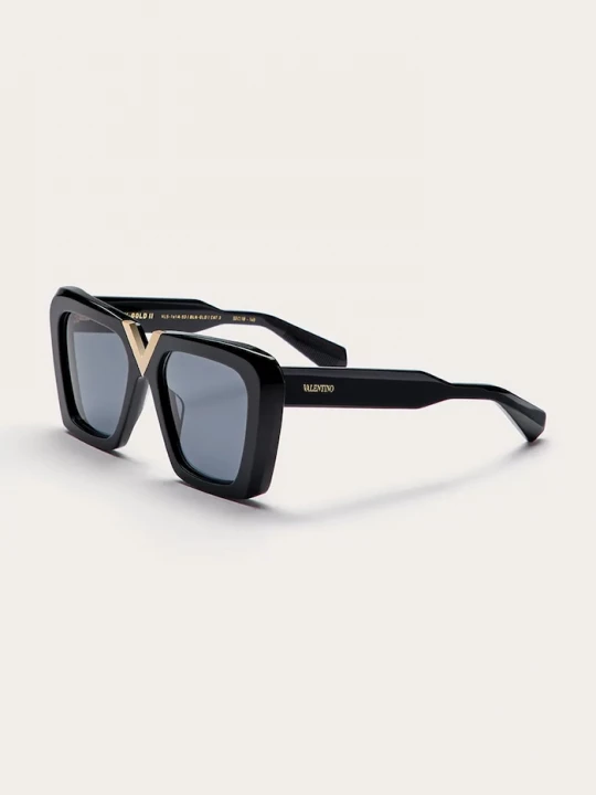 Obrázek produktu Valentino Eyewear Sluneční brýle Valentino Eyewear V - GOLD - II černá