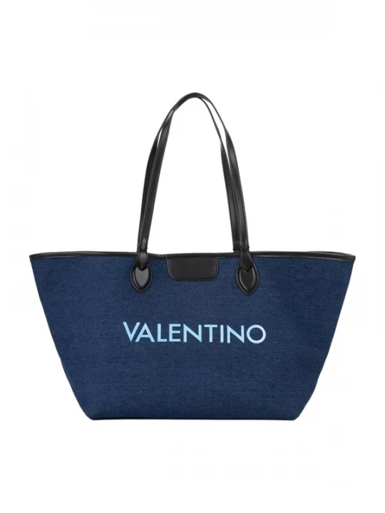Obrázek produktu VALENTINO Nákupní taška modrá džínovina / světlemodrá