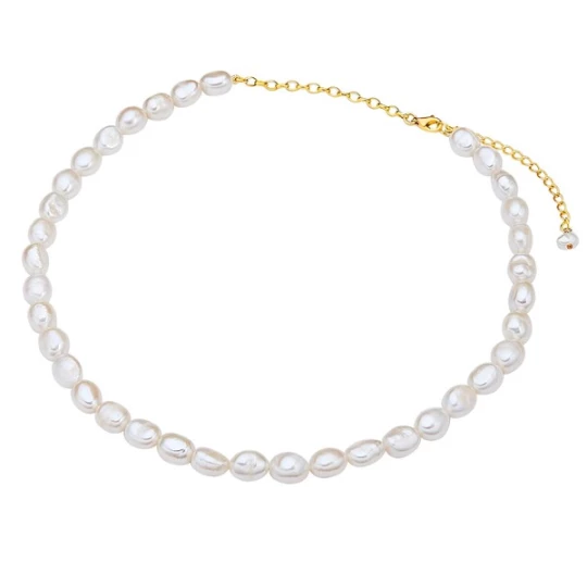 Obrázek produktu Valero Pearls Řetízek  zlatá / perlově bílá