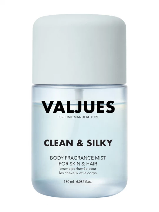 Obrázek produktu Valjues Clean & Silky Sprej na vlasy a tělo 180 ml