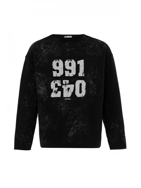 Obrázek produktu VAMOS CLO Mikina  černá / offwhite