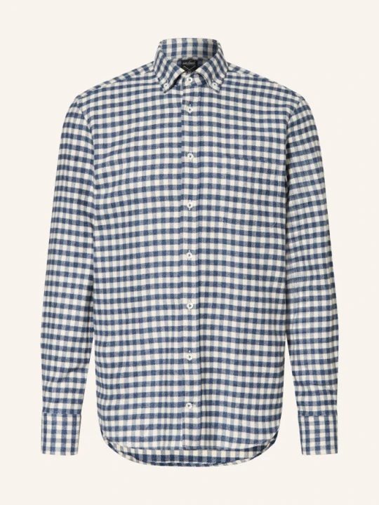 Obrázek produktu Van Laack Flanelová Košile Vl-Roy-Tfk Tailor Fit tmavě modrá / bílá