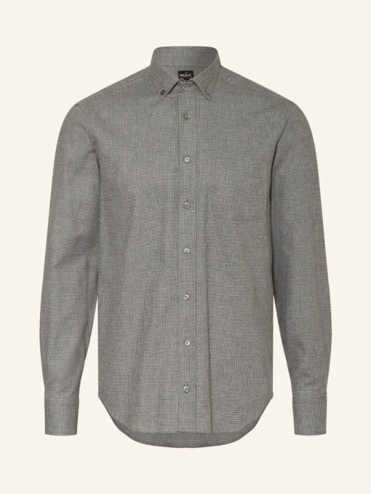 Obrázek produktu Van Laack Flanelová Košile Vl-Roy-Tfk Tailor Fit tmavě šedá / světle šedá