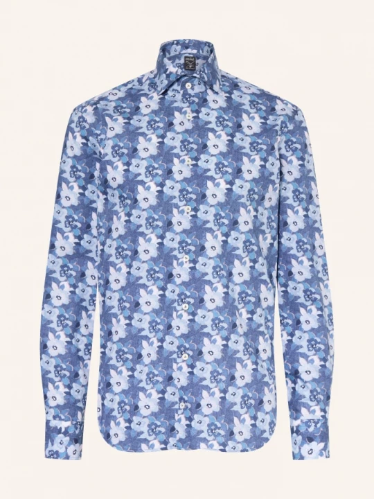 Obrázek produktu Van Laack Košile Vl-Rivara-Tf Tailor Fit modrá / tmavě modrá / bílá