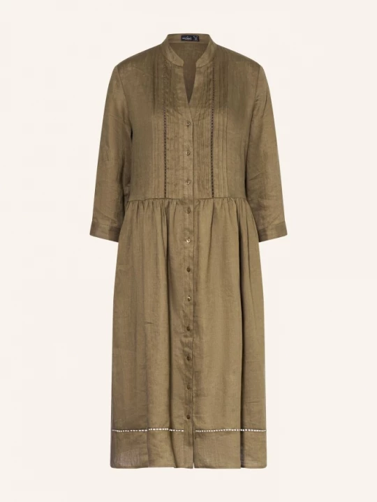 Obrázek produktu Van Laack Lněné Šaty Vl-Kaimi-E S 3/4 Rukávem khaki