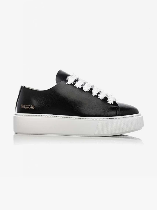 Obrázek produktu Vanda Novak Kožené sneakers boty Vanda Novak Grace černá