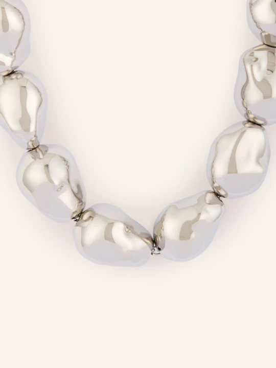 Obrázek produktu Vanessa Baroni Náhrdelník Big Organic Pearl stříbrná