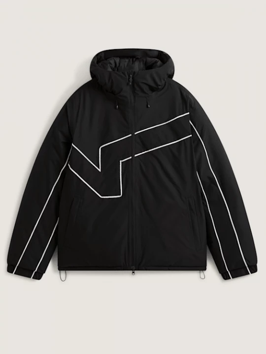 Obrázek produktu Vans - 90's Big Block Hooded Puffer Jacket, Man, Black