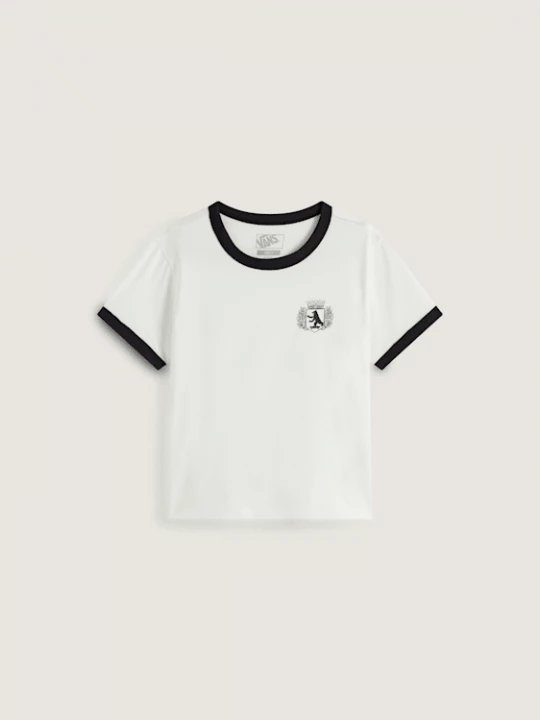 Obrázek produktu Vans - Berlin Crest Ringer T-Shirt, Woman, White
