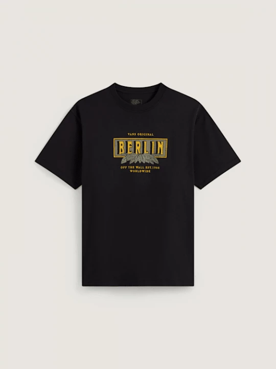 Obrázek produktu Vans - Berlin Off The Wall SS Tee Black, Man, Black