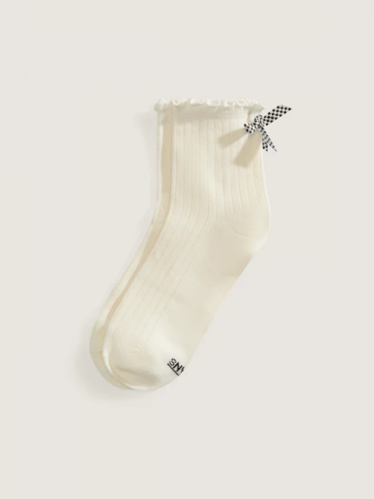 Obrázek produktu Vans - Bow Back Crew Socks (1 pair), Man, White, Size: S (34.5-38​)
