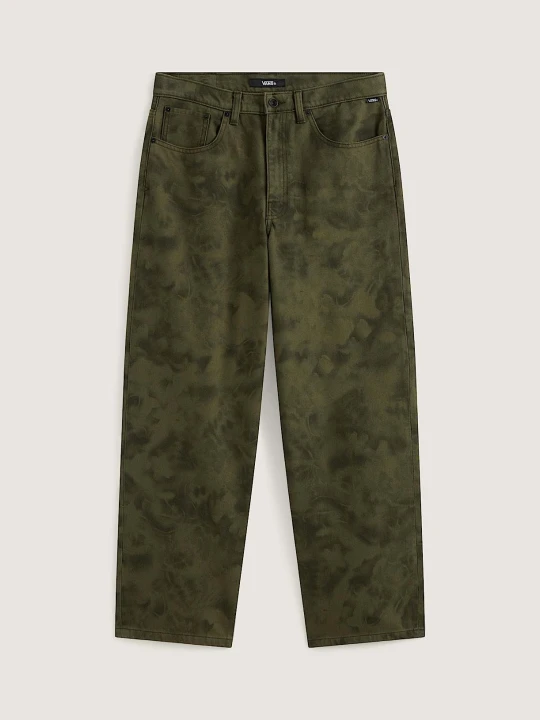 Obrázek produktu Vans - Check-5 Baggy Printed Denim Pants, Man, Green