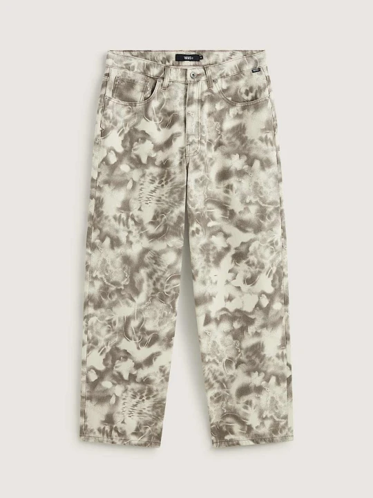 Obrázek produktu Vans - Check-5 Baggy Printed Denim Pants, Man, White
