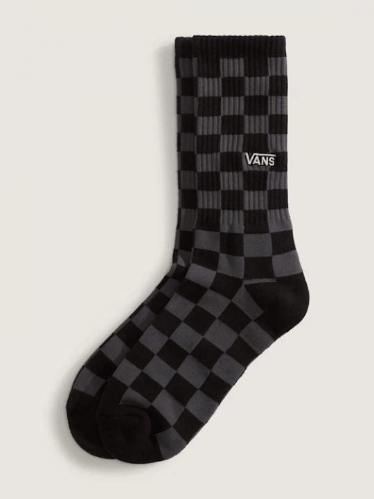 Obrázek produktu Vans - Checkerboard Crew Socks (1 pair), Man, Grey, Size: M (38.5-42​)